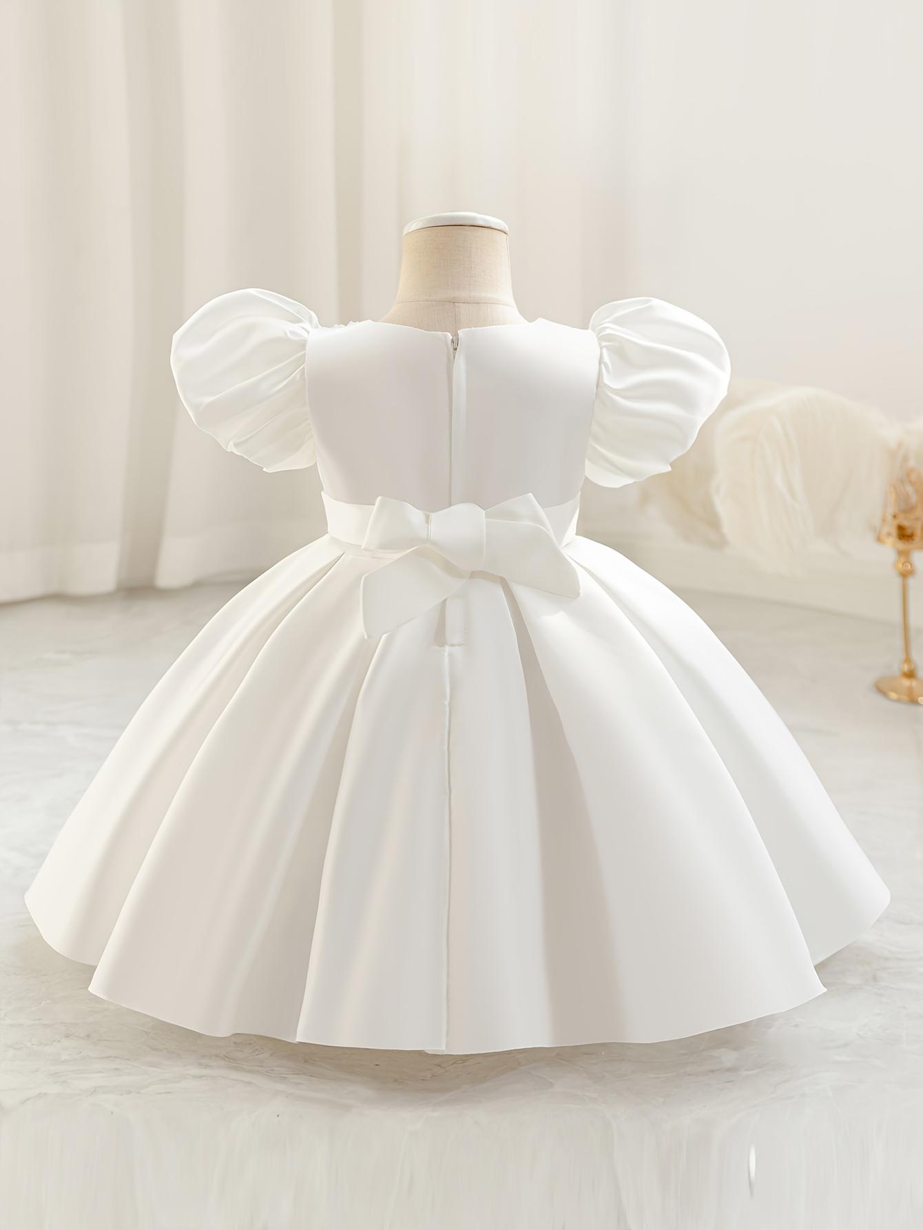 Girls' Birthday Princess Party dress - Soft Pink Formal gown with flared skirt, Non-Stretchy Birthday, Christmas,, Girl Dres, Pink Dres, Elegant Dress Girl, Princess Dress Girl, Pink Dress Girl