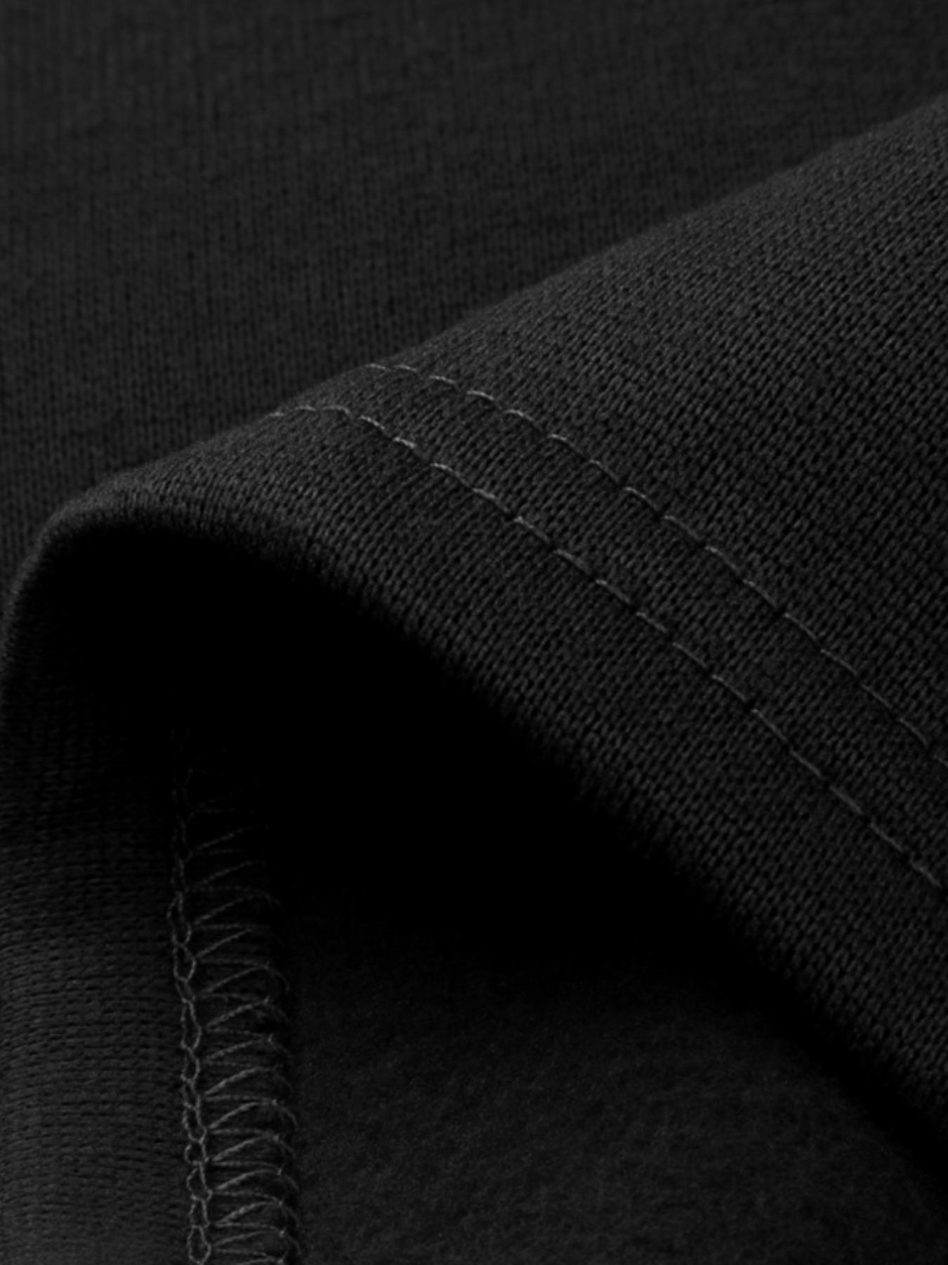 Men's Solid Pocket Hooded Cape Coat, Regular Fit Casual Long Sleeve Open Front Outerwear for Fall & Winter,   Hoodie Jacket, Men's Clothes for Daily Wear