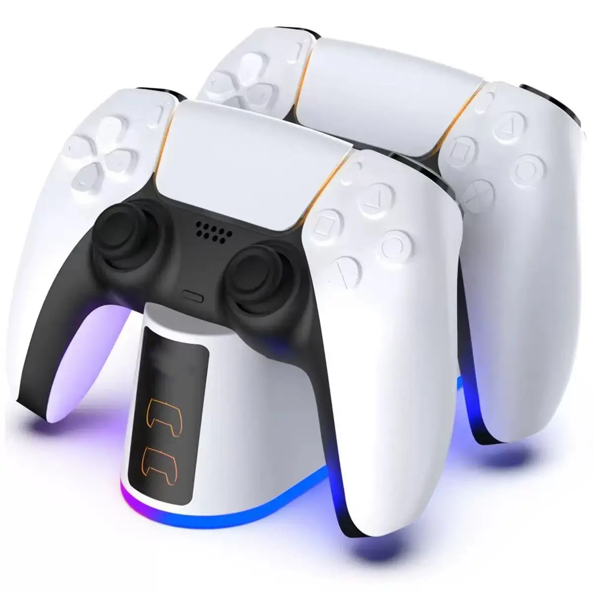 Wireless Controller Dual Fast Charging USB Type-C Charging Station, Multipurpose Wireless Controller Charging Station, Charging Station For Playstation 5 Joystick Gamepad Game Accessories