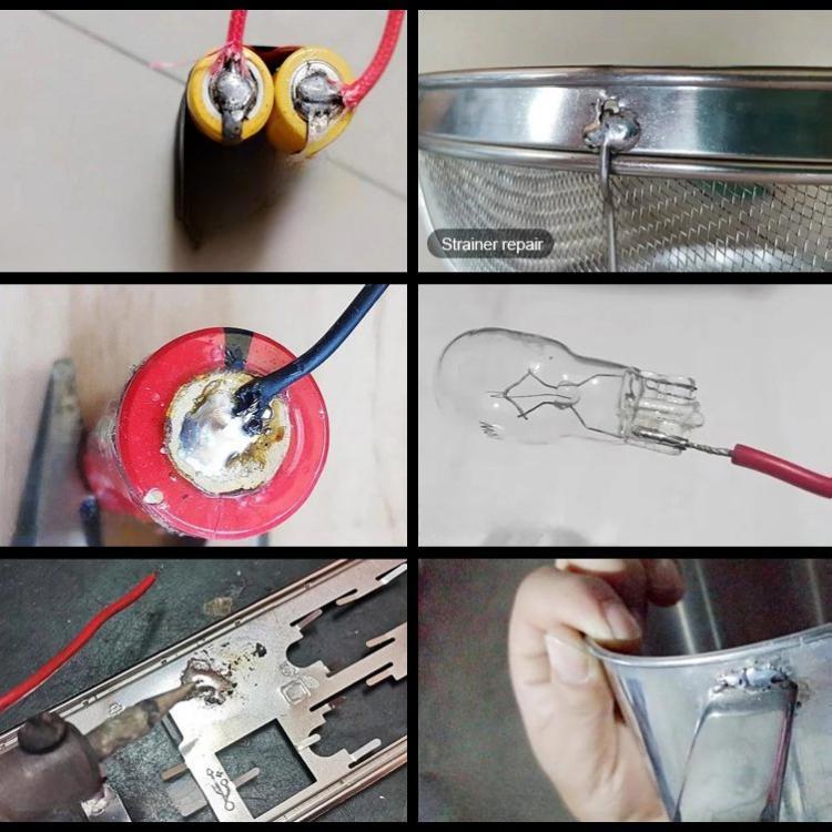 Aluminum Stainless Steel Lighter Solder Wire High Purity Tin-Lead Alloy 0.8" - 2.0" Diameter Easy Start Multifunctional Use Green Fresh Smell