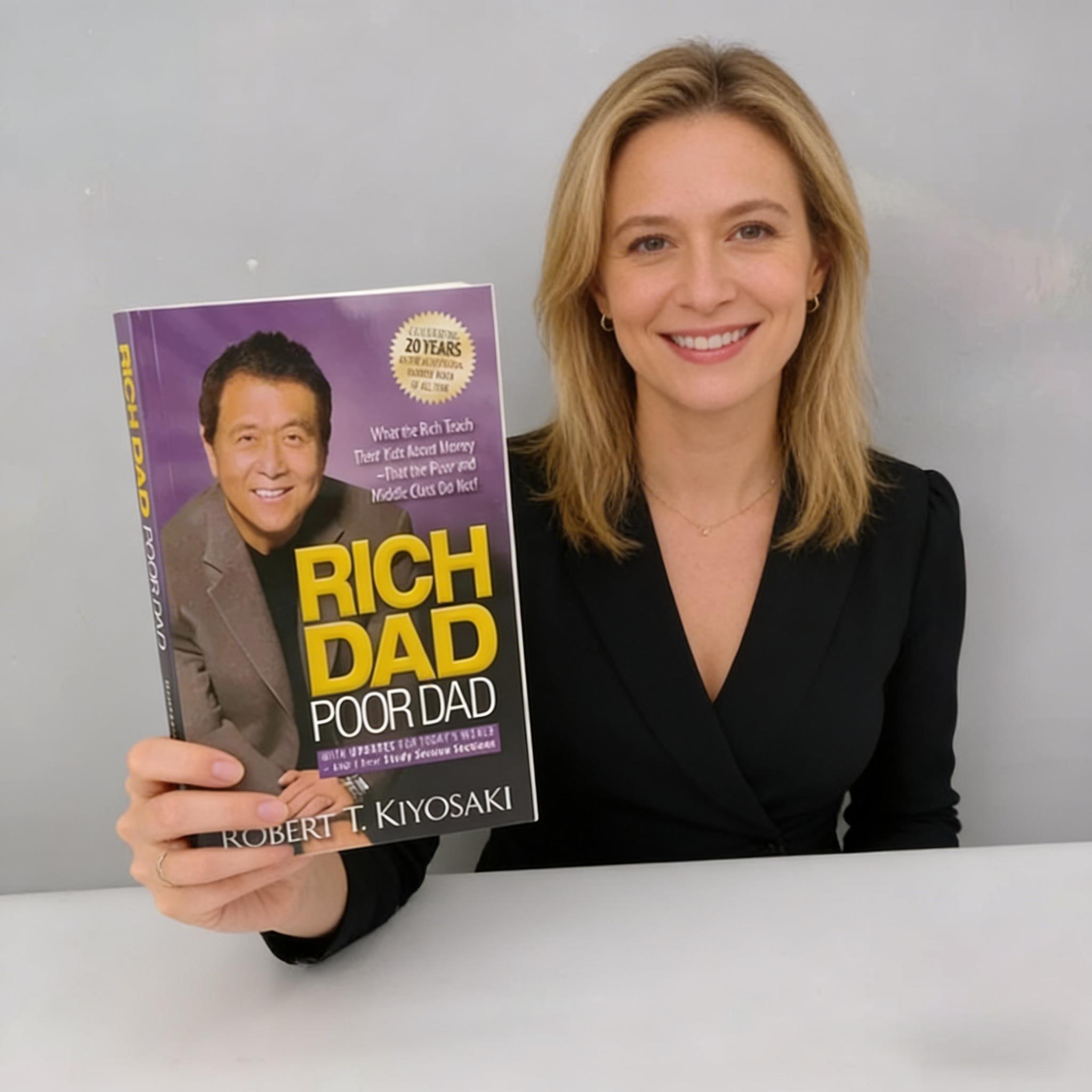Rich Dad Poor Dad by Robert T. Kiyosaki 20th Anniversary Edition –  Personal Finance & Investing Guide, What the Rich Teach Their Kids About Money That the Poor and Middle Class Do Not