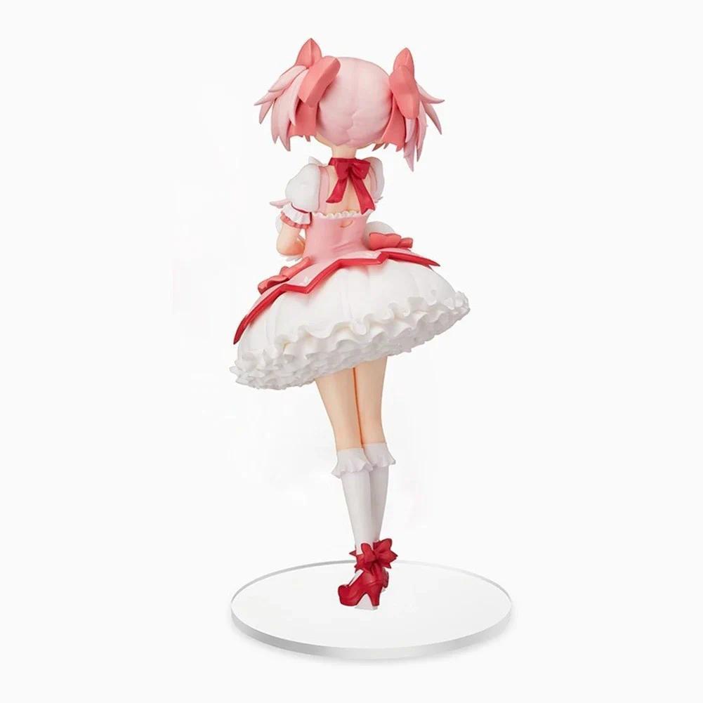 22cm PMMM Magical girl Anime Figure Kaname Madoka Action Figure Kawaii Akemi Homura Figurine cute Loli Collection Model Toy Gift