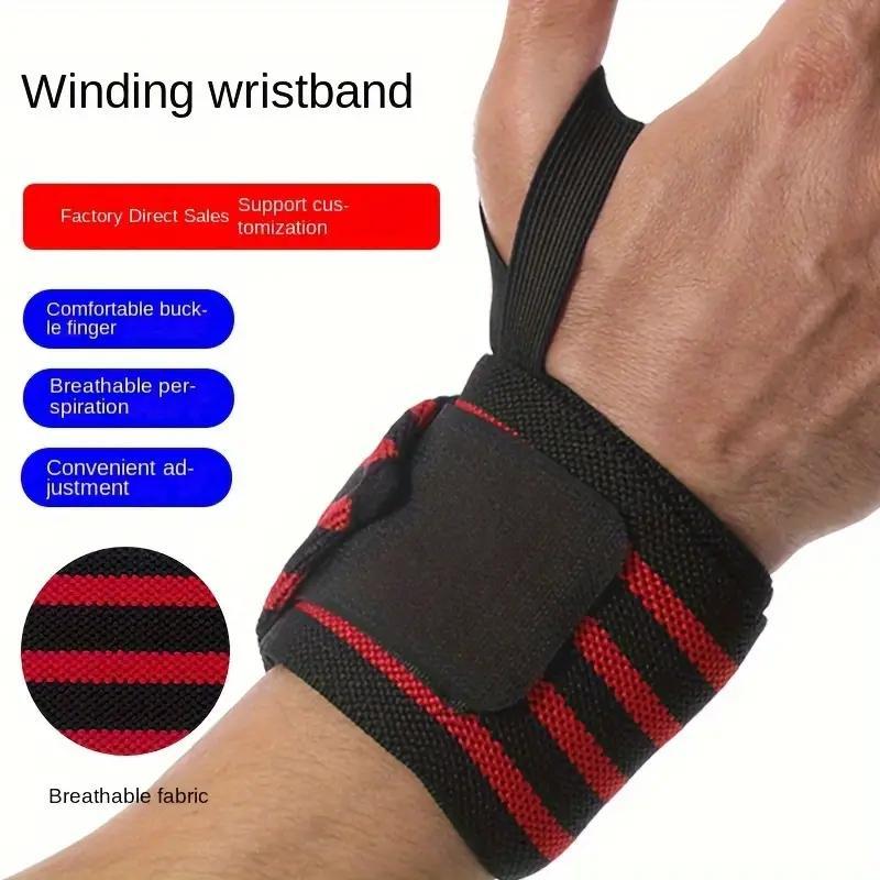 Sports Wrist Protector, 1 Count Pressure Strap Sports Wrist Protector, Fitness Weightlifting Protector, Sprain Wrist Protector, Tendon Sheath for Men & Women, Healthcare, Breathable Wristbands