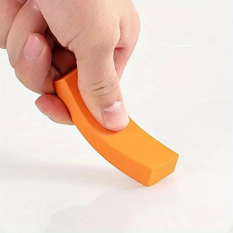 Orange Shaped Descaling Eraser, Non-toxic Rust Remover, Household Cleaning Tool for Bathroom Glass & Kitchen Pots, Household Cleaning Supplies