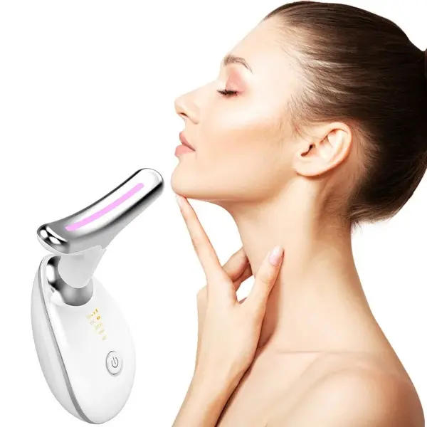 Beauty Device 2026 Microcurrent Massager Handheld Face Neck Lift Device Skin Tightening Lymphatic Drainage Skin Rejuvenation