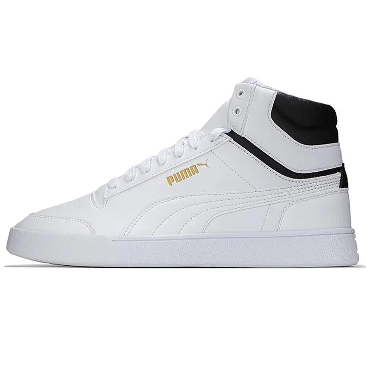 Puma Shuffle Mid 'White Black Gold' 380748-01