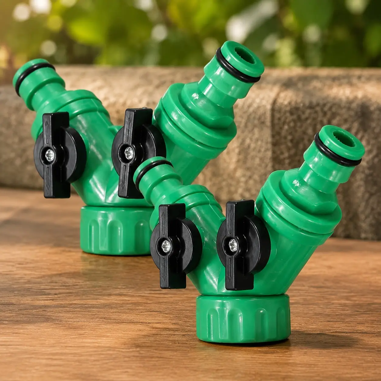 Leak-Proof High-Pressure Water Pipe Adapter Quick-Install Dual-Outlet Divider Corrosion-Resistant 3-Way Connector Universal Burst-Proof Splitter Rust-Resistant Durable Plumbing Fitting