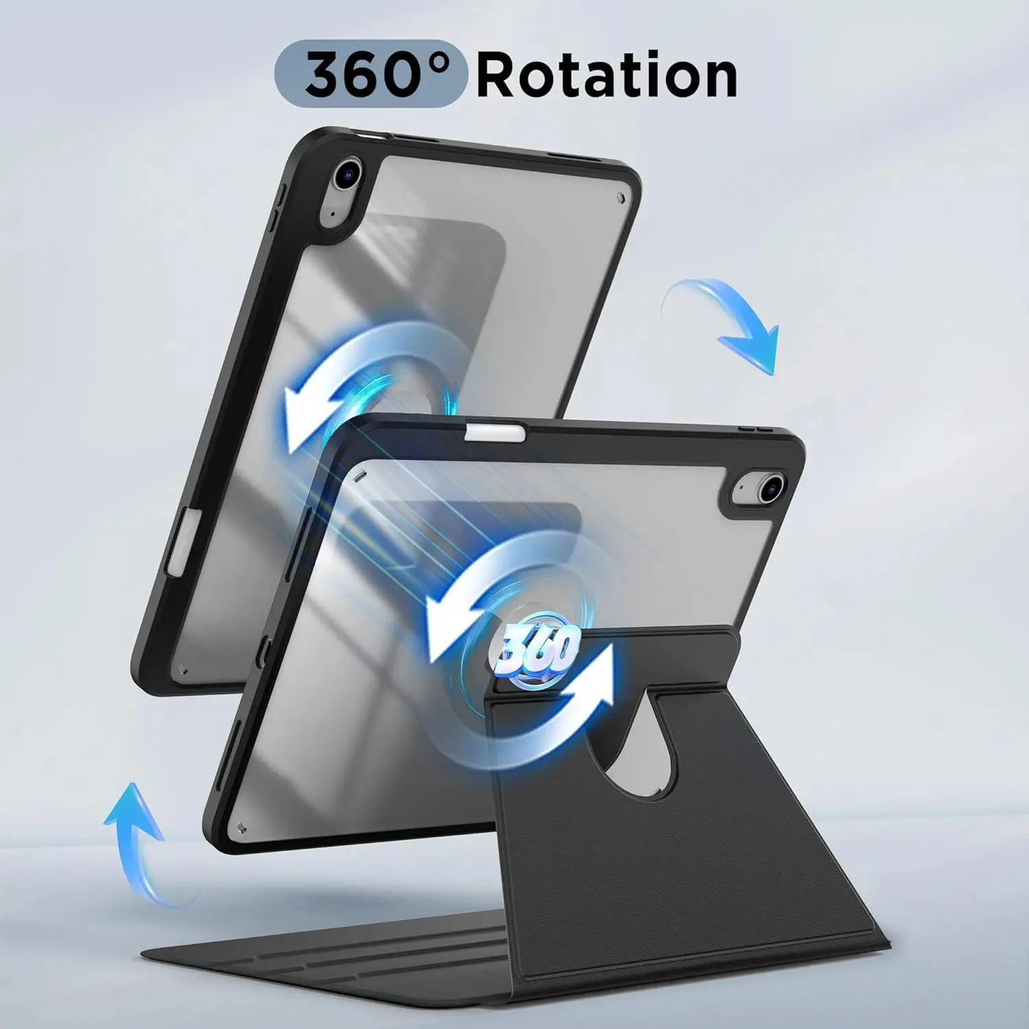 360° Rotating Protective Case For Samsung Galaxy Tab A9 A11 Plus Tab S9 S10 FE Lite S11 2025 2023 11'' 8.7'' Back Cover With Pencil Holder
