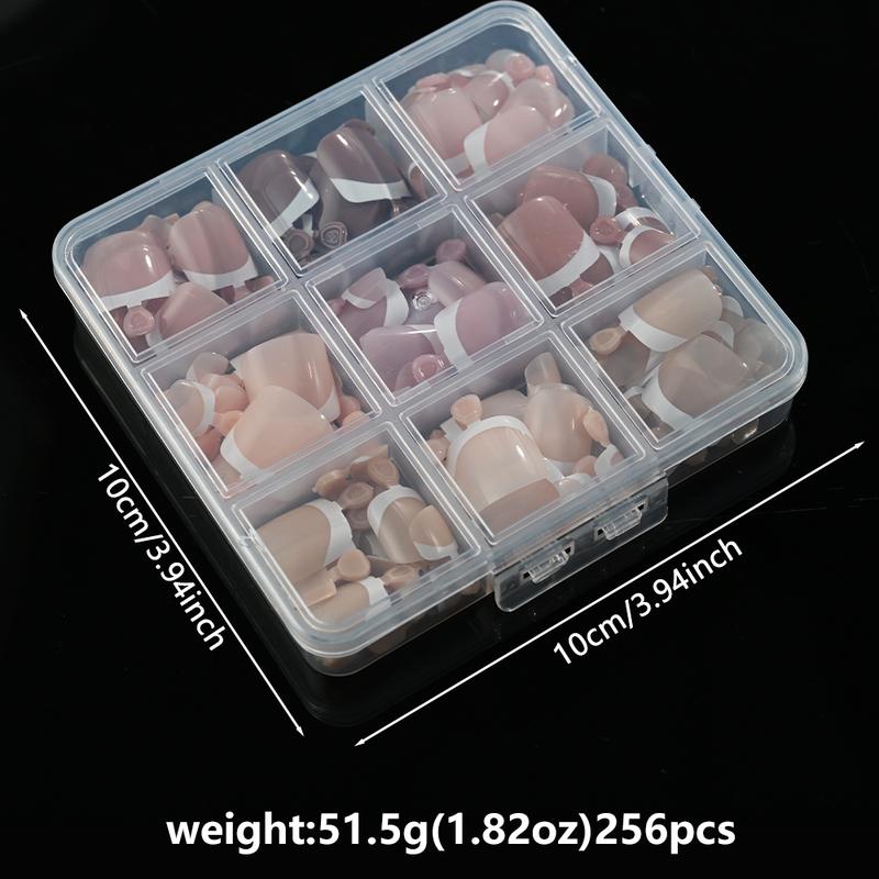 216/120Pcs Press on Toenails 9Colors Short Square False Nail Tips Glossy Nude/Pink/Brown Fake Toenail for Summer DIY Foot 216/120Pcs Press on Toenails 9Colors Short Square False Nail Tips Glossy Nude/Pink/Brown Fake Toenail for Summer DIY Foot