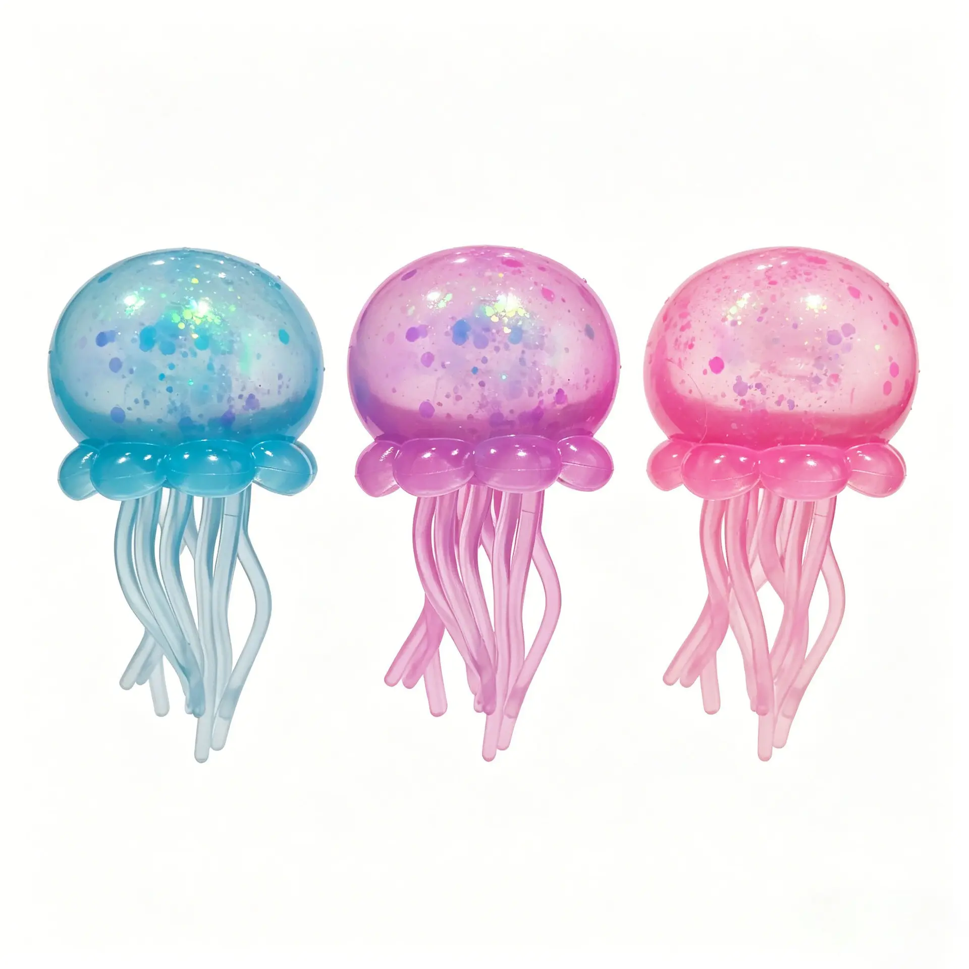 High-Quality Pearlized Maltose Jellyfish Stress Relief Toy, Octopus Sensory Ball, Relaxing Fidget Toy for Adults and Kids