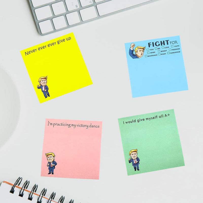 4-Pack Funny Motivational Comic Sticky Notes,Emotional Encouraging it Notes,Humorous and Encouraging Gifts for Friends,Fun Office & School Supplies 4-Pack Funny Motivational Comic Sticky Notes,Emotional Encouraging it Notes,Humorous and Encouraging Gifts for Friends,Fun Office & School Supplies