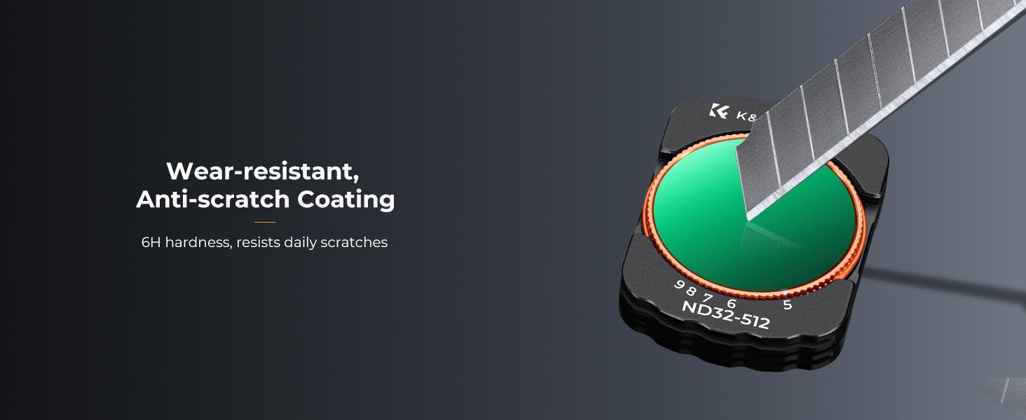 K&F Concept Effect Filters Compatible with DJI OSMO Pocket 3 External Expanded View Accessories Filters (ND2-32 + ND32-512)
