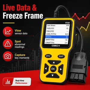 V518 Obd2 Scanner Diagnostic Tool, Check Engine Light Code Scanner, Reset, Dtc, Data Stream, I/m Readiness, Car & Truck Scan Tool