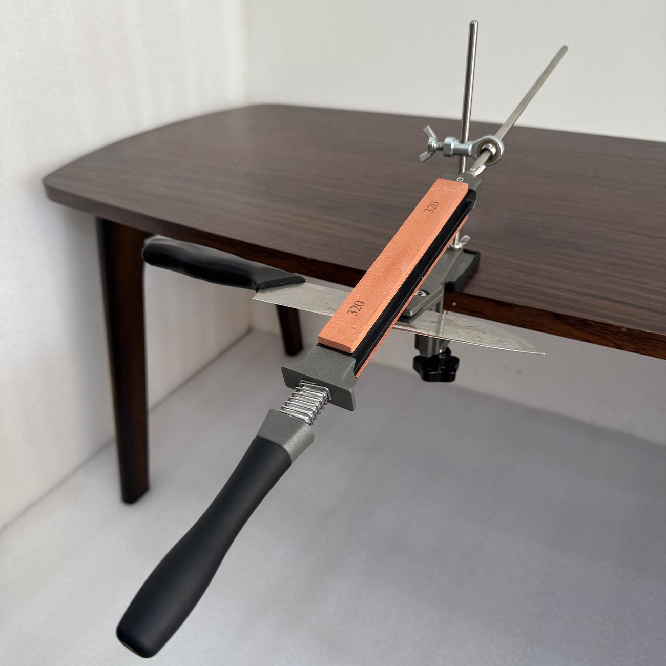 Knife Sharpening Kit, Professional Knife Sharpening Stone with Fix Angle Design, Knife Sharpening Tool Kitchenware for Home Kitchen Restaurant