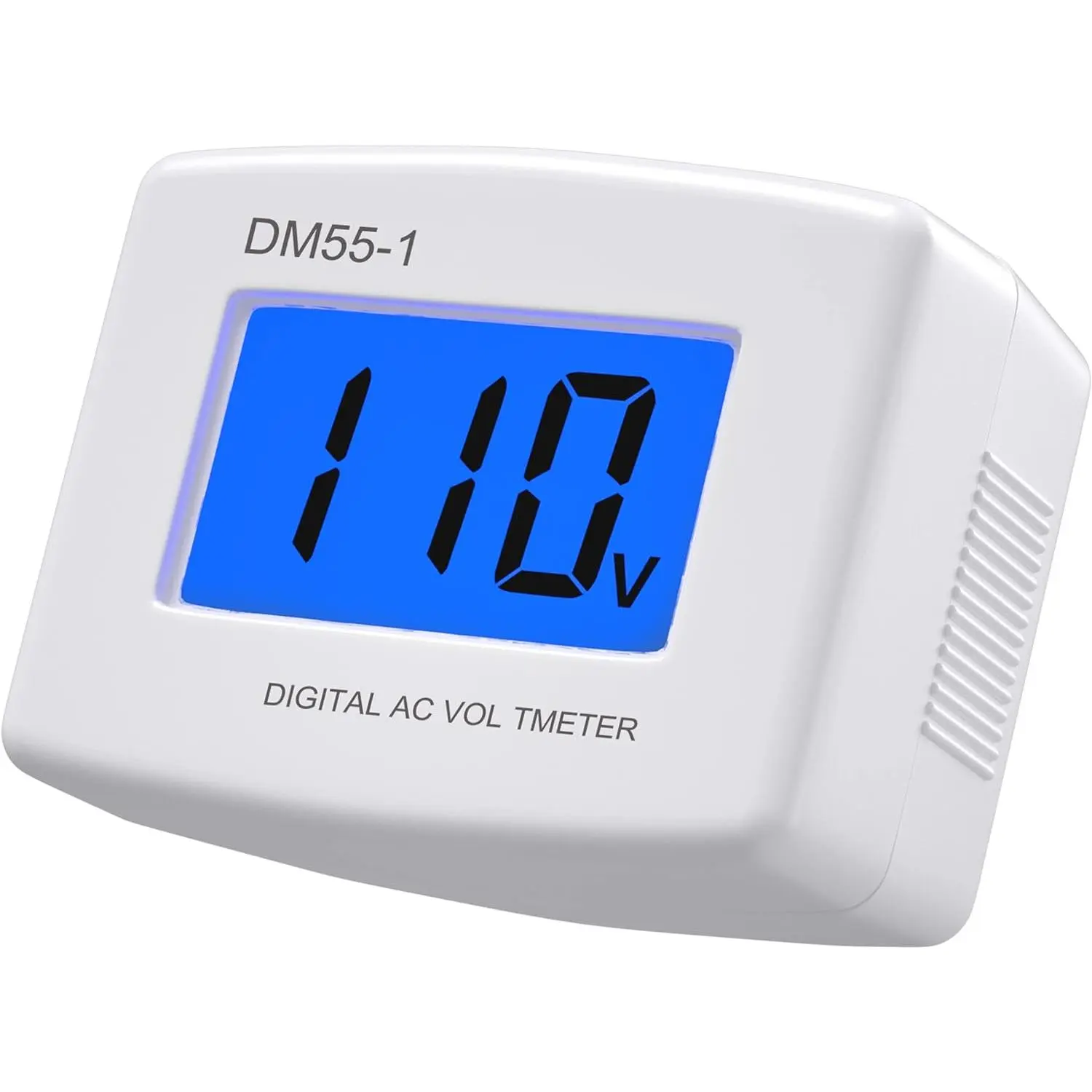 Flat  Plug AC 80-300V LCD Digital Voltmeter  Measuring , AC 110V 220V  Panel Power Line  Test  Gauge Meter for Household Plug into Outlet to Measure