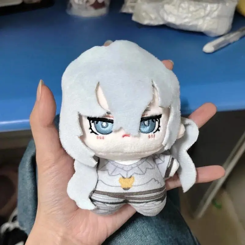 Anime Berserk Griffith Cosplay Keychain Q Version Cute Plush Cotton Doll Backpack Pendant Keyring Accessories
