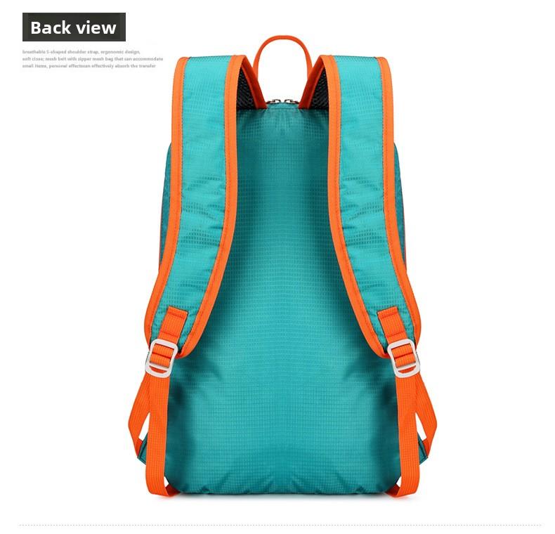 Sports Backpack Lightweight Travel Portable Folding Bag Men and Women Outdoor Mountaineering Bag Hiking Waterproof Backpack