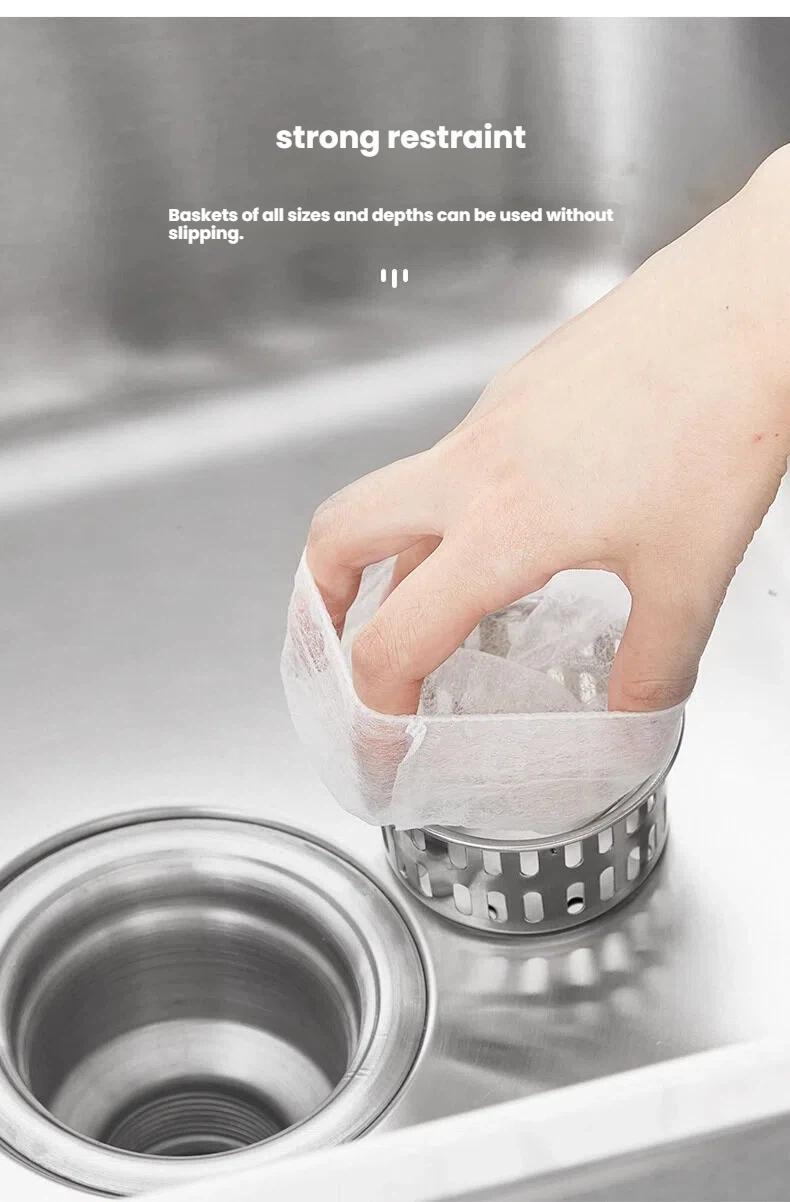 300 Counts Disposable Dishwashing Sink Drain fine mesh strainer Mesh Bag, has excellent stretchability for easy use Hands-Free Flat Floor Mop Bucket Set Suction Cup Sponge Holder for Kitchen Sink  semiannual  sale  2023  2025 install kit glove clip case w