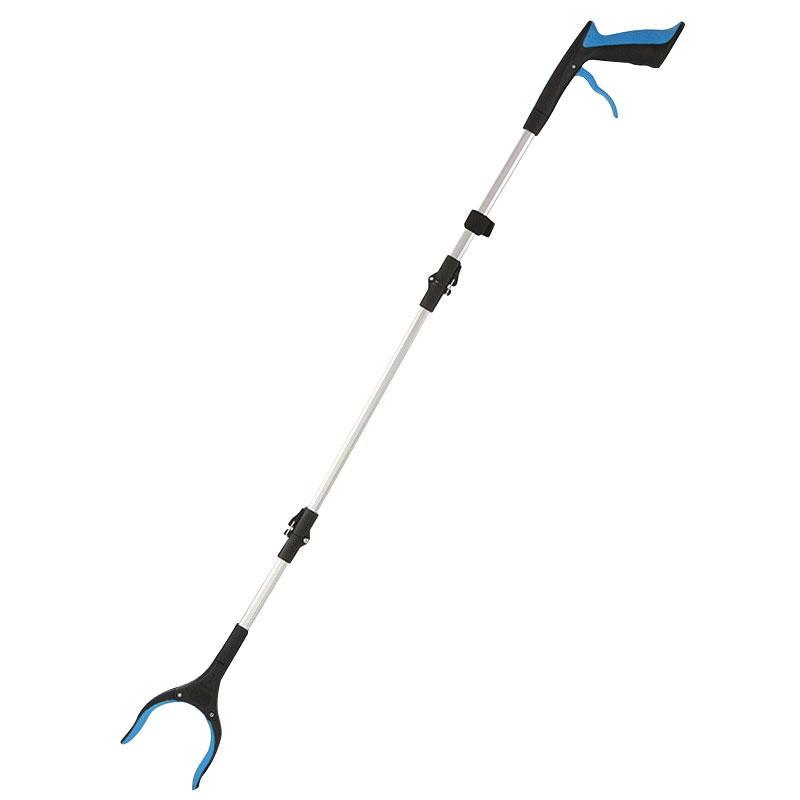 Lightweight Grabber Pickup Tool, Anti-slip Rotating Jaw & Magnets Grabber, Wide Claw Opening Trash Picker, Long Arm Extension Grabbers for Seniors