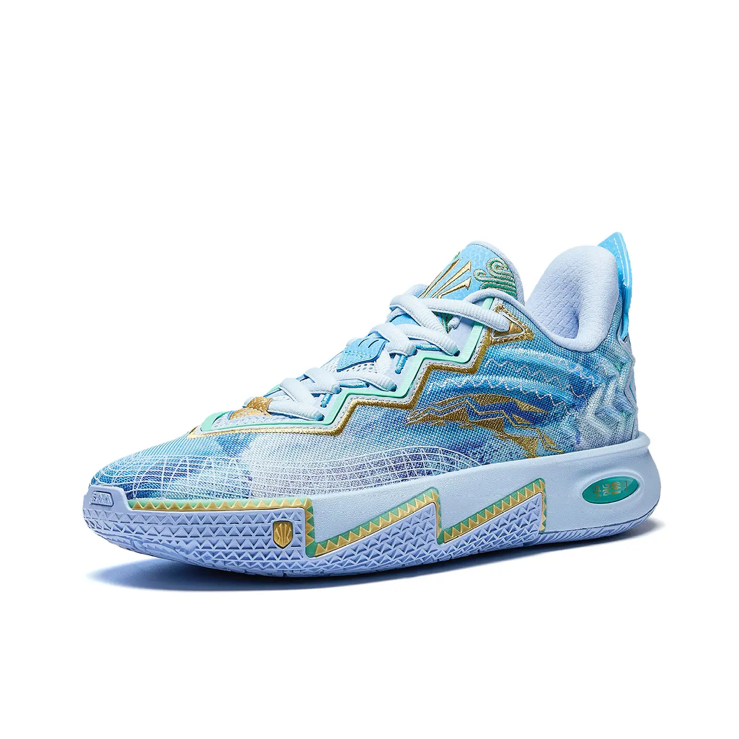 Anta KAI 2 Kyrie Low-Top Basketball Shoes for Men with Nitrogen Technology and Midfoot Carbon Plate Trending Shoes, House White Official Shoes to Get / Maison Mihara