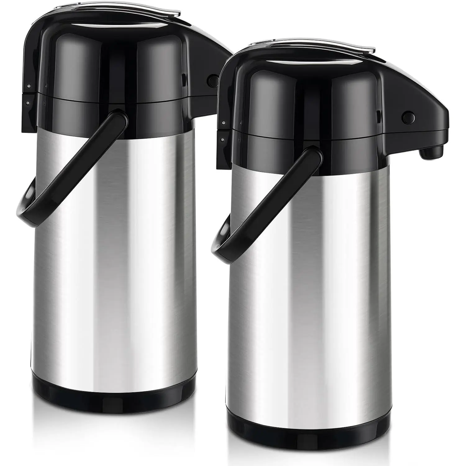 Coffee Carafe, 84.5 fl oz/2.5 L Airpot Coffee Dispenser with Pump