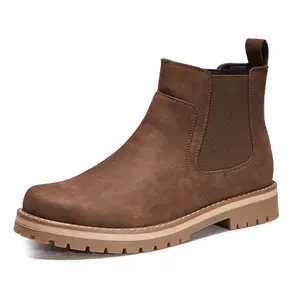 Men's Classic Chelsea Ankle Boots, Comfort Versatile Daily Commute Footwear, Casual & Formal Wear, Black, Father's Day Gift