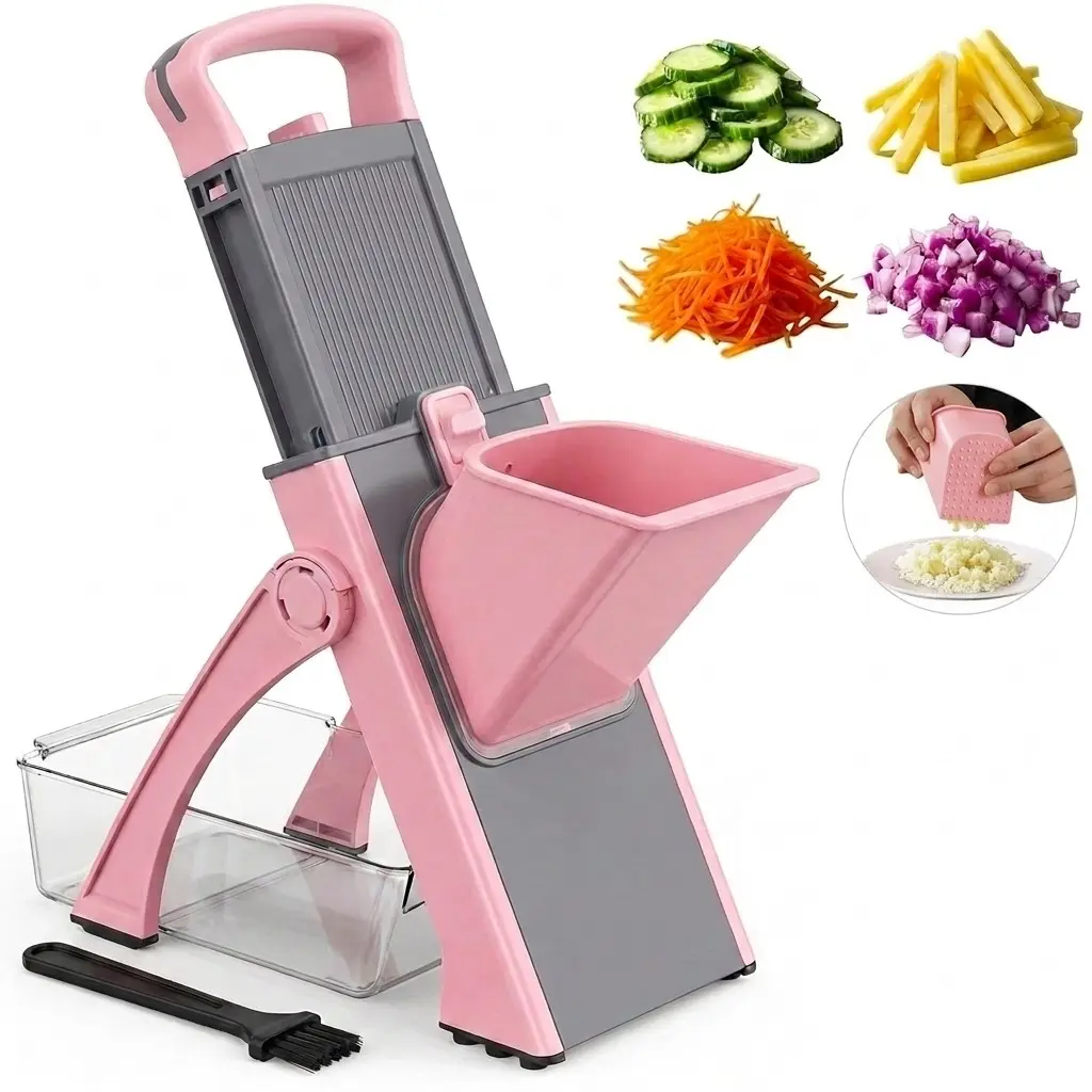 Multi-Functional Home Vegetable Cutter, Grater, Slicer, Kitchen Tool, All-In-One Chopper, Meat Cutting, Essential Cooking Gear