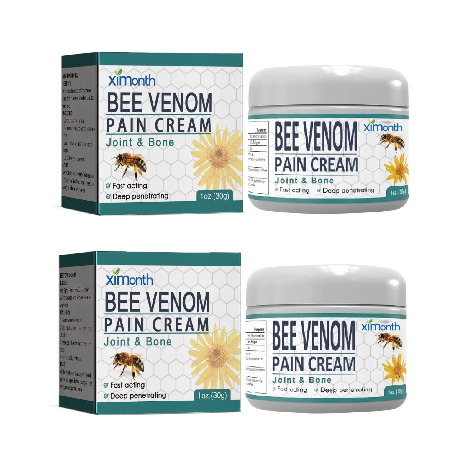 Bee Venom Joint Cream, 2 Counts/set Joint & Muscle Cream, Body Care Product for Women & Men, Joint Skin Moisturizer, Skin Care Products