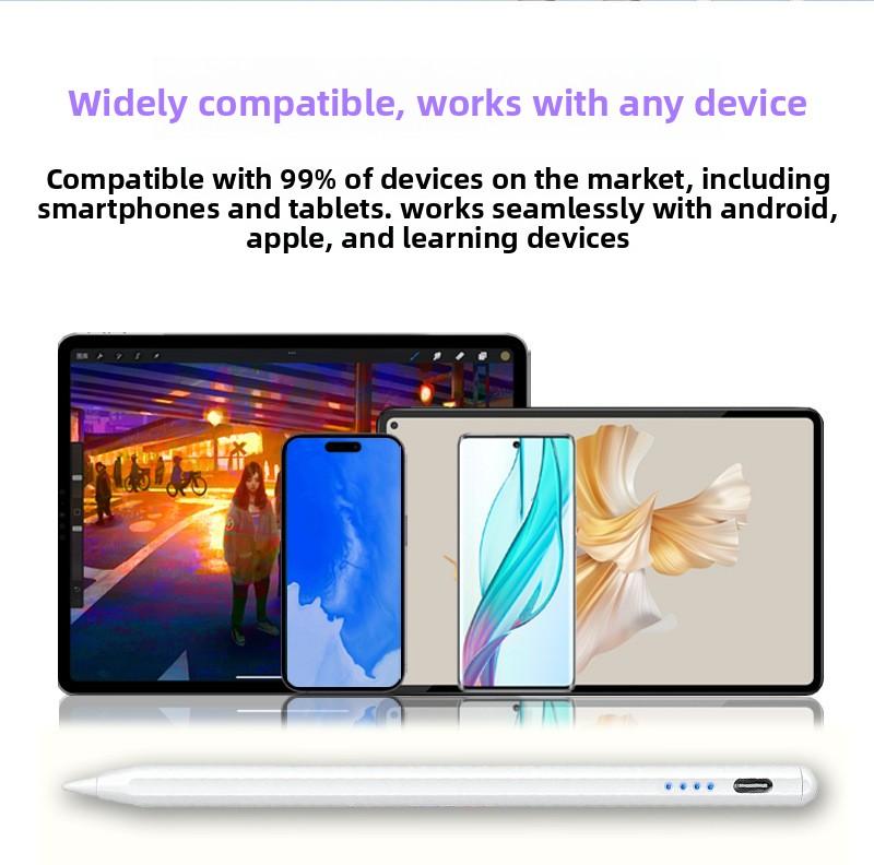 Active Compatible with Apple and Android Capacitive Stylus for Tablets and Phones, Adhesive Handwriting Pen, Touchscreen Stylus holiday birthday