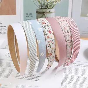 3Pcs Fashion Women Hair Band Floral Print Headbands Girls Simple Hairband Printed Hair Hoop Female Hair Accessories Headwearcords for graduation,gift,graduation cap