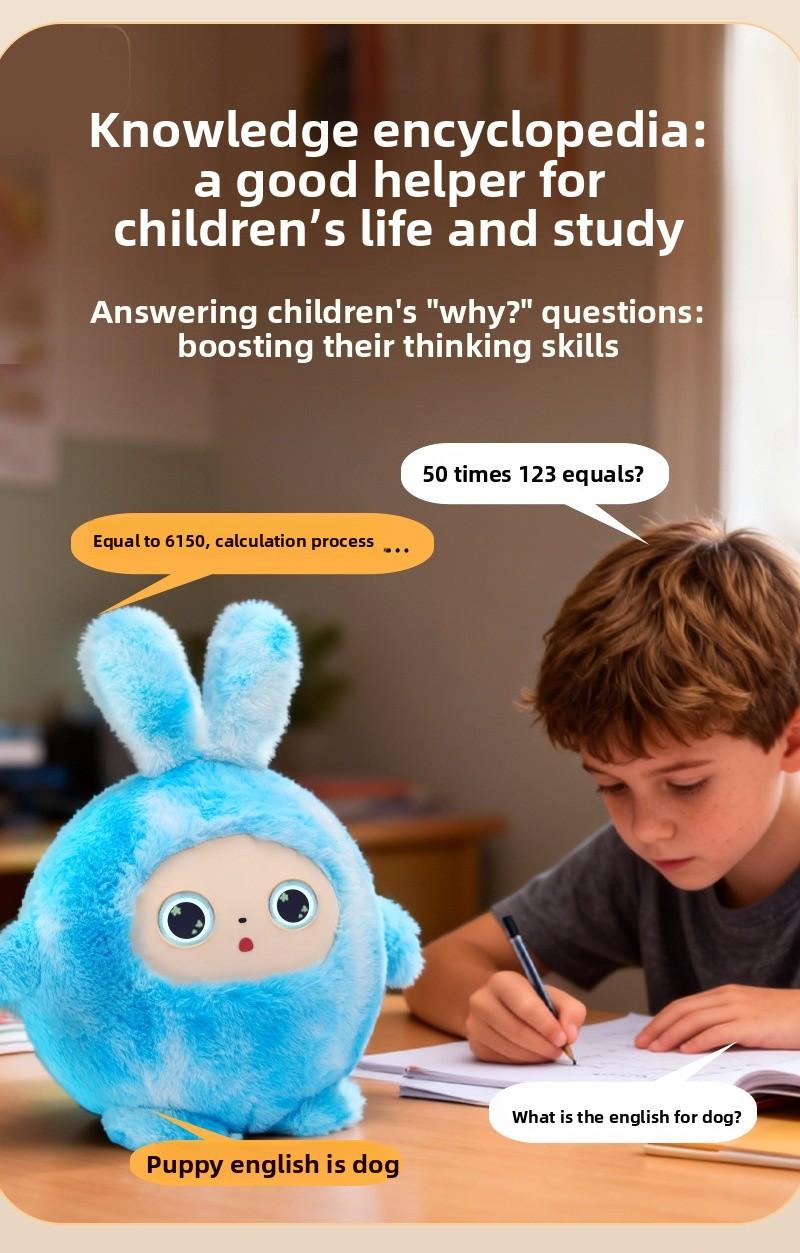 AI Smart Interactive Plush Toy,Talking Doll,eyes light up AI Robot, Kids Gift, Electronic Pet Companion for Children,Stuffed Toys,Robot toy, Interactive toy, AI Smart Interactive Plush Toy,Talking Doll,eyes light up AI Robot, Kids Gift, Electronic Pet Companion for Children,Stuffed Toys,Robot toy, Interactive toy,