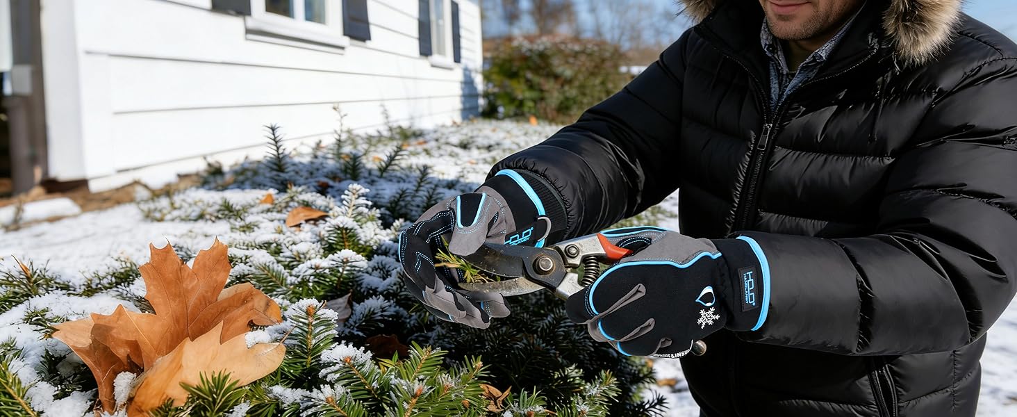 AGS HANDLANDY Winter Work Gloves, 3M Thinsulate Waterproof Insulated Glove for Men Women AGS HANDLANDY Winter Work Gloves, 3M Thinsulate Waterproof Insulated Glove for Men Women