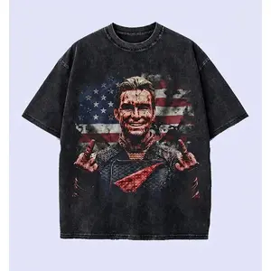 Vintage Homelander Meme Oversize Washed Shirt , Best Gift For The Boys Fans Tee