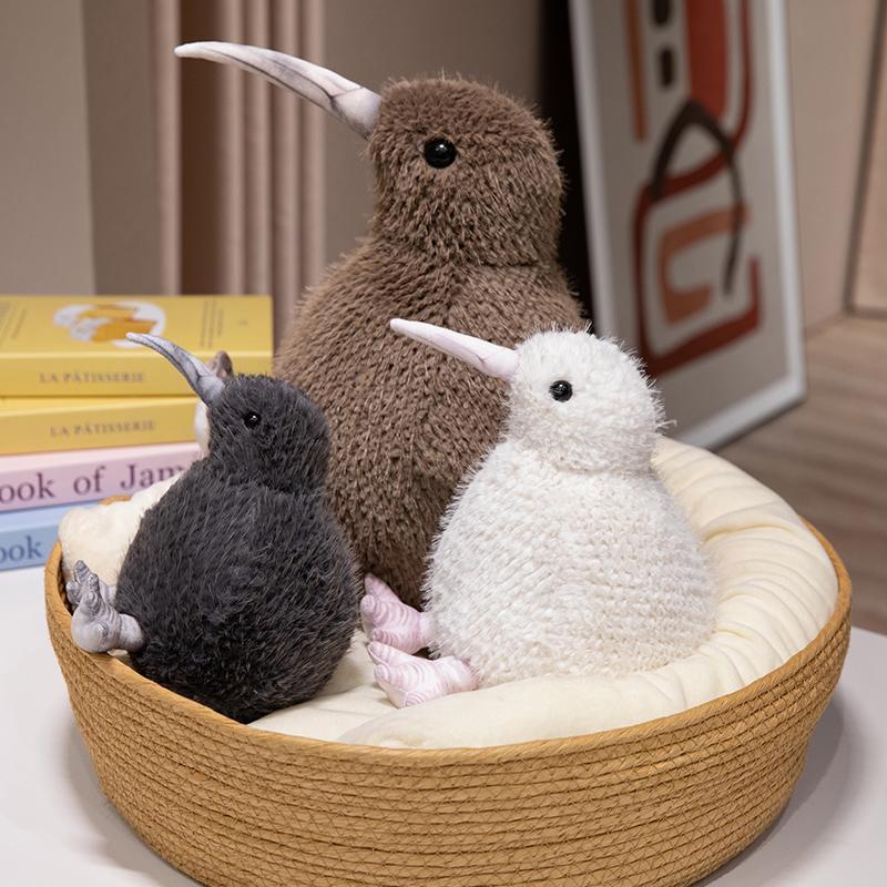 Kiwi Bird Design Plush Toy, 1 Count Cute Huggable Stuffed Animal Doll, Soft Fluffy Hugging Toy, Perfect Gift for Children and Adults
