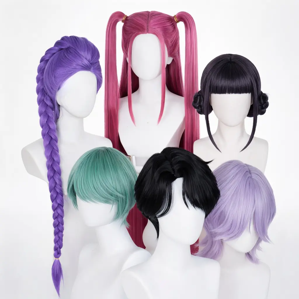 Unisex 43 In Extra-Long Purple Braided Princess-Style Synthetic Costume Wig - Heat Resistant, Perfect for Holiday Events, Cosplay, Heat Resistant Wig, Extra-Long Braid