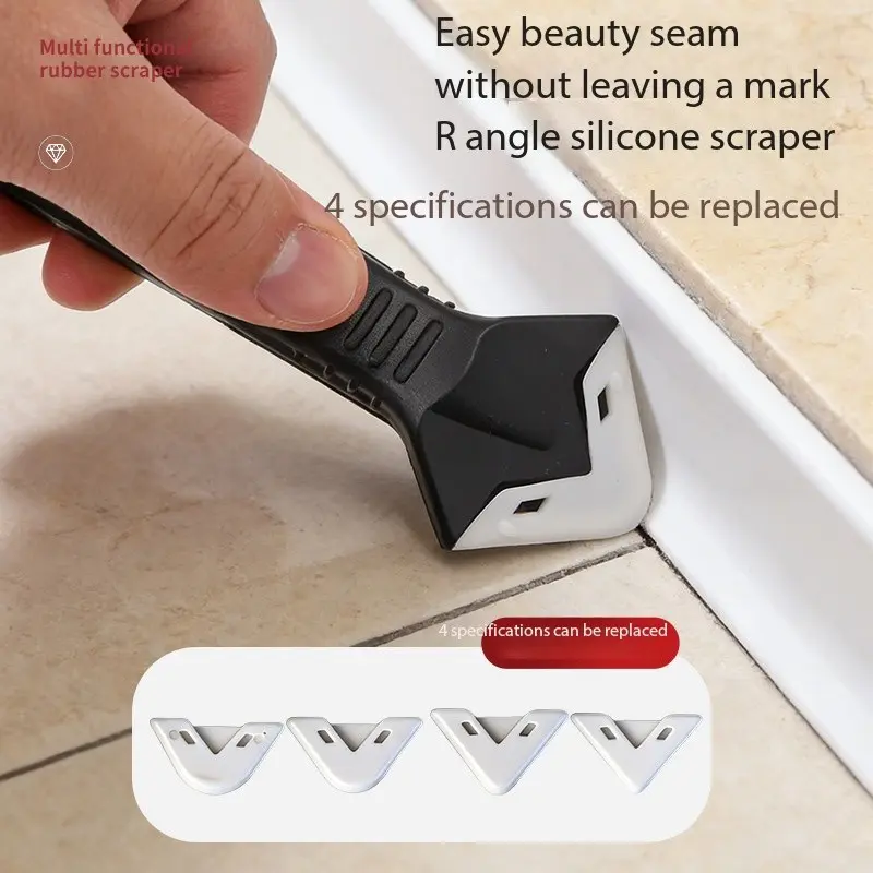 Glass Glue Repair Tool, Silicone Sealant Remover, Caulking Tools, Flat Blade Scraper, Ideal for Home Renovation, Durable Design, Easy to Use