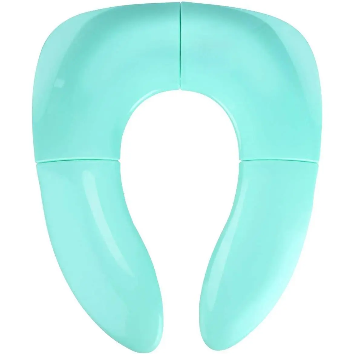 Portable Potty Training Seat for Toddlers, Perfect Folding Travel Toddler Toilet Training Seat, 4 Non-Slip Silicone Pads, Fits Most Toilets, Includes Free Travel Bag