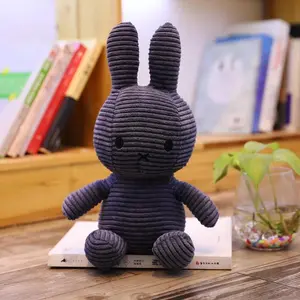 Kawaii Anime Miffy Rabbit Plush Toy Cute Cartoon Multi-colored Little Rabbit Doll, Birthday Gift for Girls Valentine's Day Gift