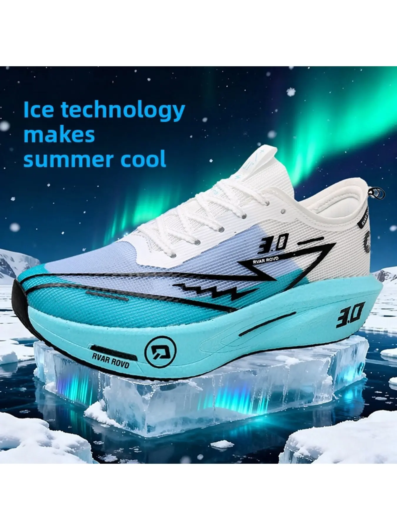 Men's Gradient Mesh Lightweight Running Sneakers, Breathable Cushioned Non Slip Athletic Training Shoes
