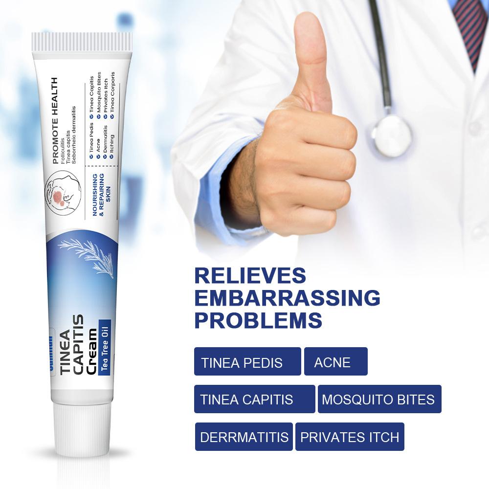 Sumifun Ointment Tea Tree Oil Tinea Capitis Cream Antibacterial Itching Cream Skin Ointment Acne Skincare