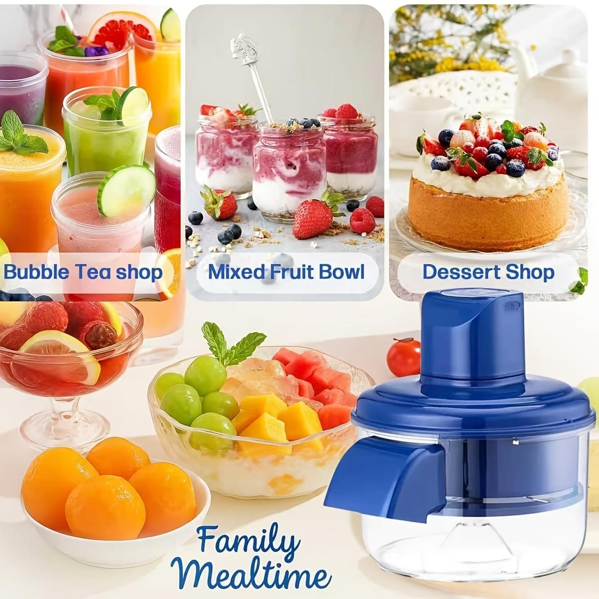 Automatic Electric Grape Peeler Machine - Rechargeable Wireless Peeling Tool with Fast 20s Peeling for Garlic, Cherry Tomatoes, Small Fruits| Suitable for Home, Commercial Use & Elderly, Easy Clean, Portable Fruit Skin Remover Device