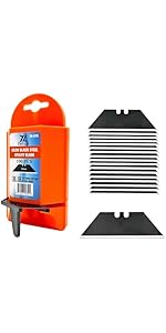 Zeluga 19-138 100 Pc. SK2 Steel Utility Hook Blade with Wall Mountable Dispenser