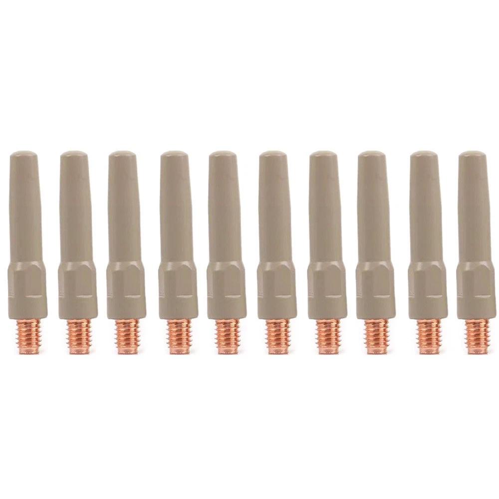 10 Piece Set of Innovative Non-Stick Welding Nozzles for Improved Welding Efficiency