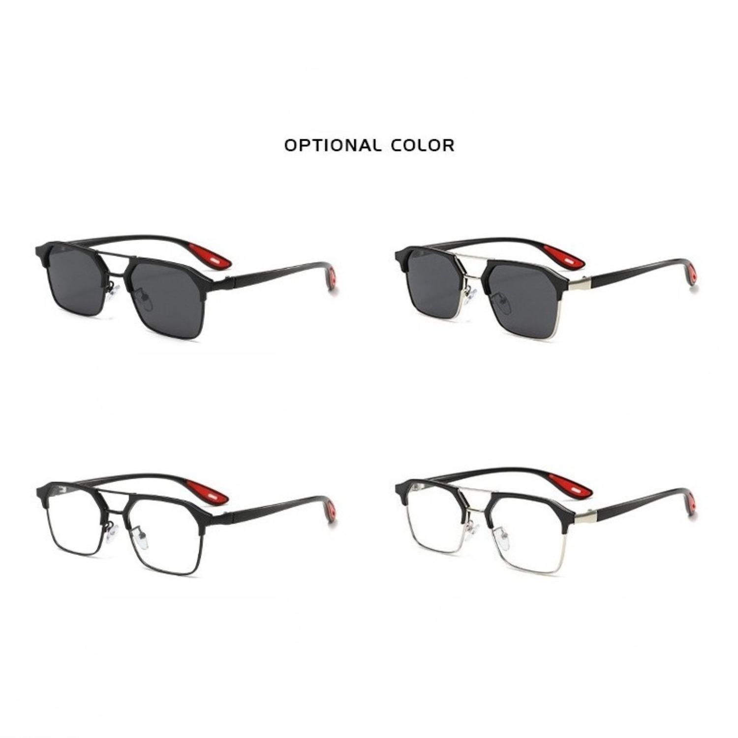 2026 New Polarized Sunglasses for Men, Premium High-End Fashion Stylish Shades, Anti-Glare UV Protection Eyewear for Driving Outdoor Daily Wear