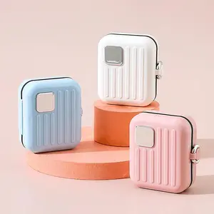 Portable Mini Travel Medicine Box Seven-Day Tablet Organizer Jewelry Storage Container Compact Drug Dispenser for On-the-Go