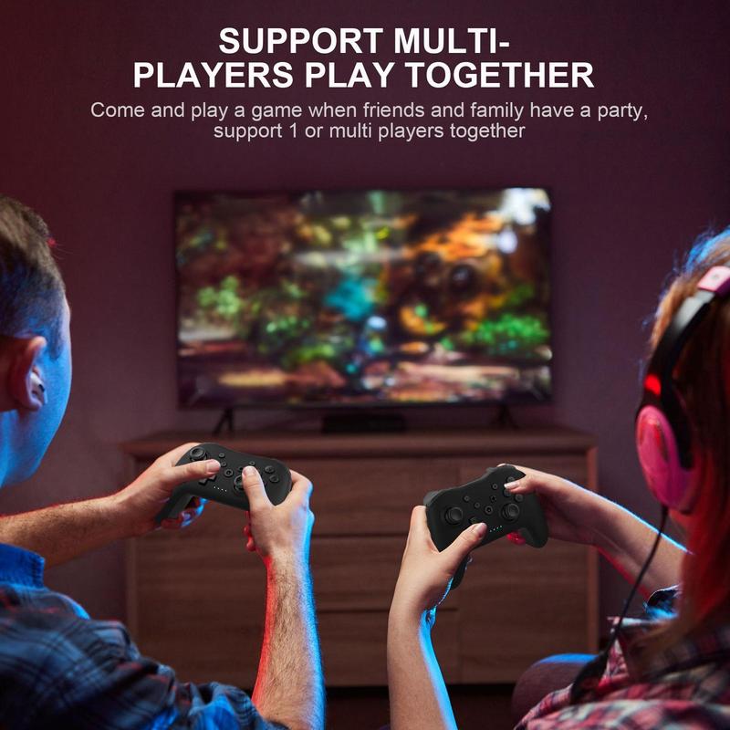 Wireless Controller, BT Gamepad, Esports Controller, Wireless Joystick for Nintendo Switch PC PS3 TV
