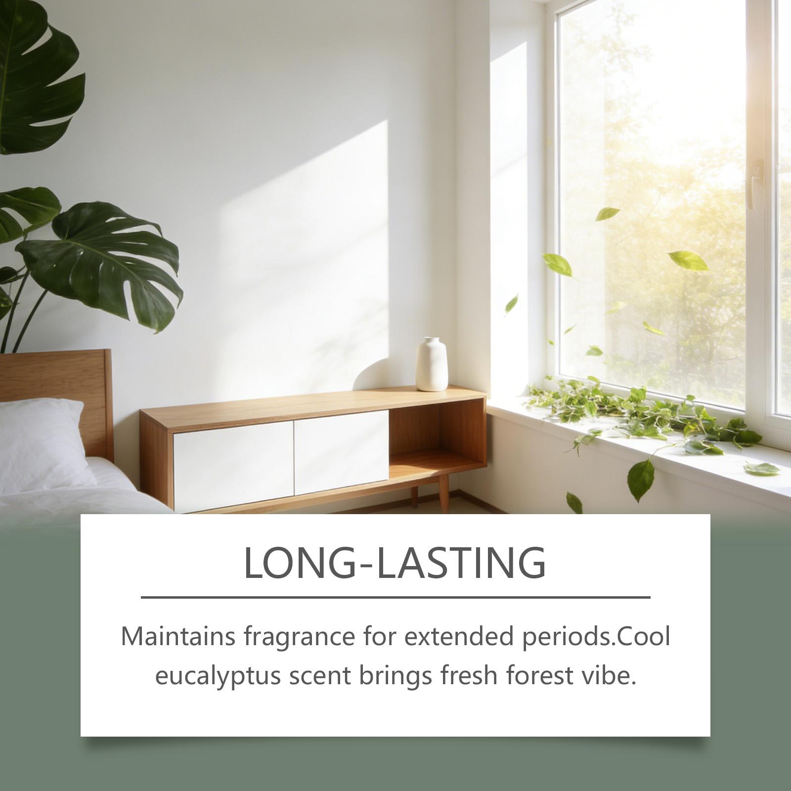 Jue Fish Eucalyptus Moss Aromatherapy Essential Oil Fresh Woody Fragrance Home Air Freshener Elegant Diffuser