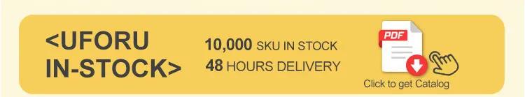 UFORU US Stock Modern Plastic Cereals Storage Rotating Dispenser 360° Large Airtight Rice Container Food Storage Box With Lid For Kitchen Pantry Organization