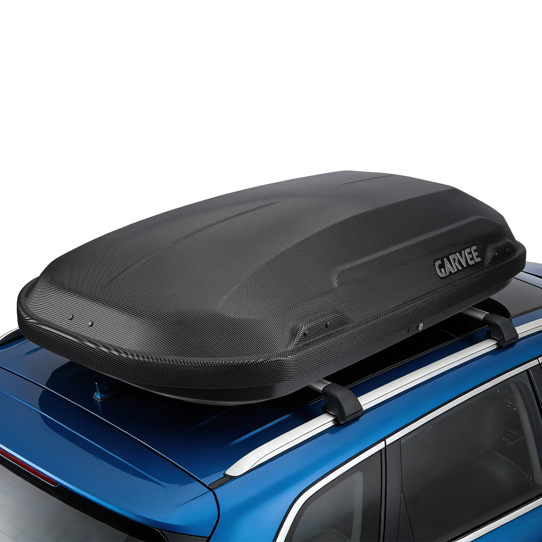 Rooftop Cargo Box Carrier, Dual-Side Opening Vehicle Hard-Shell Carriers, Roof Mount Travel Luggage Storage, 135 LBS Weight Capacity with Secure Straps&Keys, Black (11.5 Cubic) Luggage rack