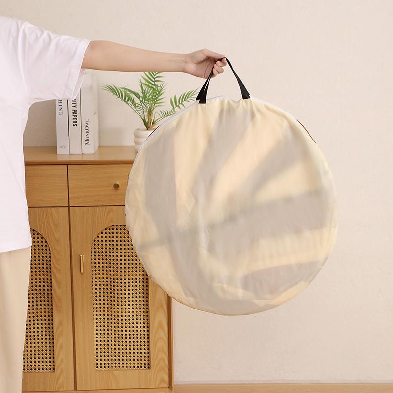 1Pcs Pop-Up Beach Tent with UV Protection, Portable Sun Shade Shelter for Camping, Fishing & Outdoor Activities , Easy Setup, Compact & Spacious Design, Includes Carry Bag , Camping Tent | Oval Shaped Tent | Heavyduty Polyester